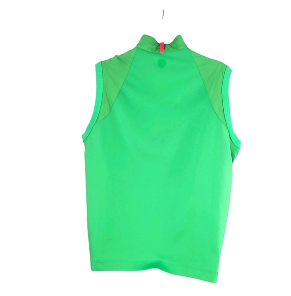 G Fore Mens Golf Vest Size Medium Lime Green Maverik Hybrid 4 Way Stretch New - Picture 5 of 12